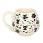 Cute And Creepy Cat Print Rounded Halloween Mug, thumbnail 2 of 3