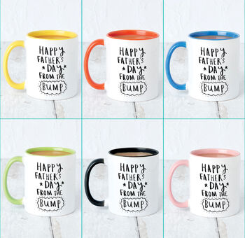 'Happy Father's Day From The Bump' Mug, 4 of 7