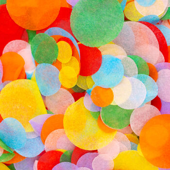 Rainbow Wedding Confetti | Biodegradable Paper Confetti, 4 of 7