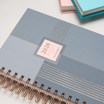 2026 Diary Matilda Myres A5 Day A Page Wiro Personalised, 3 of 12