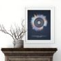 Personalised Sound Wave With Lyrics A3 Silver Print, thumbnail 5 of 9