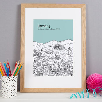 Personalised Stirling Print, 5 of 9