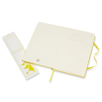 Personalised Moleskine Classic Notebook – Lemon Green Large, 6 of 8