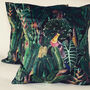 Velvet Rainforest Cushion Cover, thumbnail 4 of 5