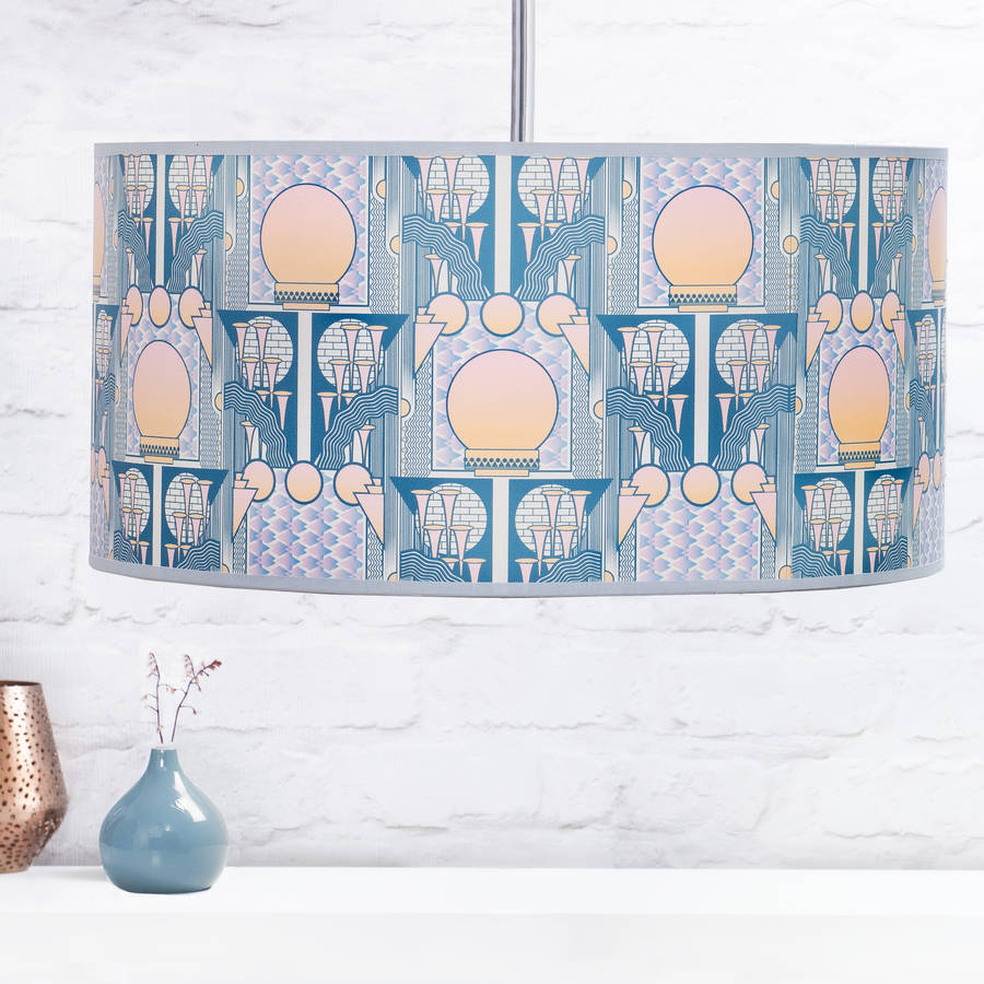 Art Deco Globe Style Lampshade By The Best Room