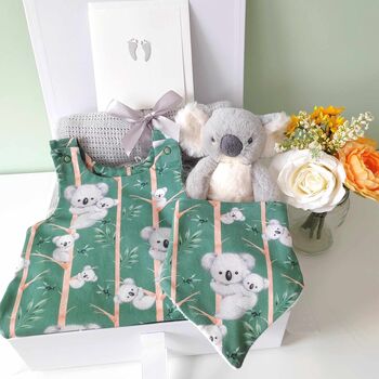 Koala Themed Baby Gift Hamper Perfect To Send From Australia, 2 of 11