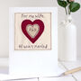 Personalised 40th Ruby Wedding Anniversary Card, thumbnail 1 of 11