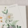 Personalised Dainty Summer Flowers Wedding Guest Book, thumbnail 2 of 7