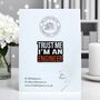 Trust Me I'm An Engineer Enamel Lapel Pin, Gift For Civil, Mechanical And Chemical Engineers, Engineering Gifts, Gifts For Men, thumbnail 1 of 8