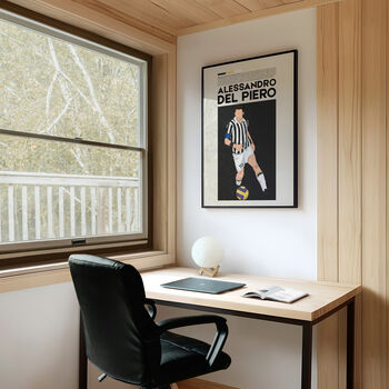 Alessandro Del Piero Juventus Football Poster, 6 of 6