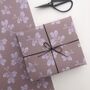 Oak Print Luxury Wrapping Paper, thumbnail 1 of 4