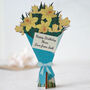 Personalised Birth Flower Card, March, Daffodil, thumbnail 1 of 3