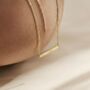 Personalised Gold Plated Sterling Silver Bar Initial Name Necklace, thumbnail 4 of 4