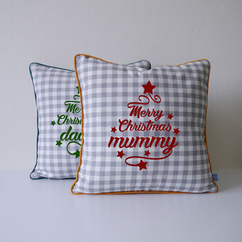 Personalised High Quality Christmas Cushions, 6 of 11