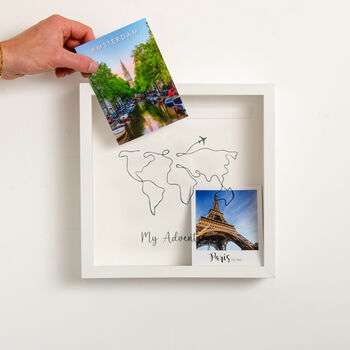 Personalised Travel Memory Frame | Custom Adventure Keepsake Display Frame, 3 of 10