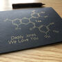 Personalised Tea Molecule Father's Day Card, thumbnail 11 of 12