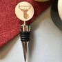 Personalised Christmas Wine Stopper, thumbnail 6 of 8