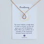 Minimalist Teardrop Necklace, thumbnail 2 of 5