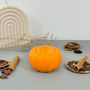 Orange Autumn Pumpkin Trinket Dish Halloween Decoration, thumbnail 6 of 10