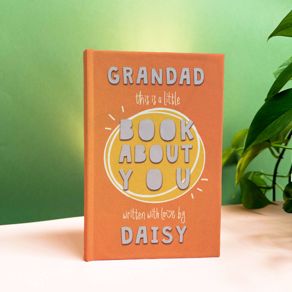 Personalised Fill In With Your Words Book About Grandad, 1 of 7