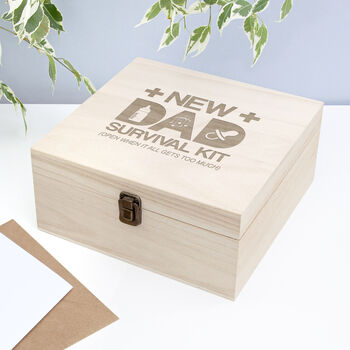 Personalised Fill Your Own New Dad Survival Box, 4 of 9