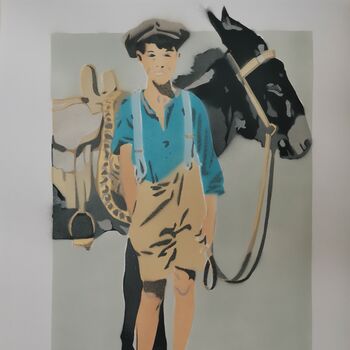 'Donkey Ride' Original Signed Art On Paper, 11 of 11