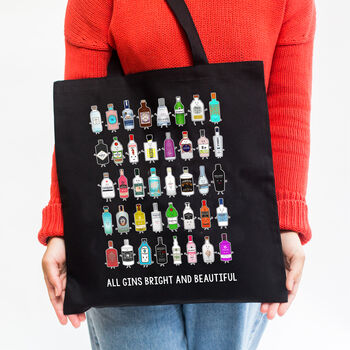 'All Gins Bright And Beautiful' Tote Bag, 2 of 6