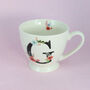 G Decor Floral Alphabet Ceramic Tea Coffee Xl Mug Cup, thumbnail 11 of 12