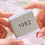Personalised 40th Birthday Pull Out Token Box, thumbnail 4 of 4