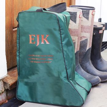 Personalised Welly Bag, 6 of 8