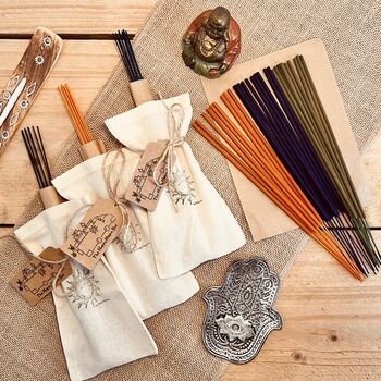 Long Hand Dipped Incense Sticks Plastic Free Vegan, 5 of 9