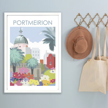 Portmeirion Wales Travel Print, 2 of 2