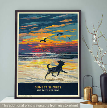 Shorthaired Chihuahua In A Summer Park. Limited Edition Gift Print, 8 of 8