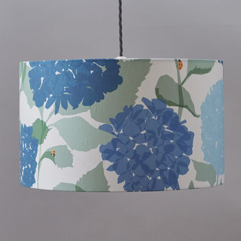 Floral Hydrangea Lampshade, 3 of 4