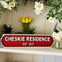 Personalised New Home Wooden Double Road Sign House, thumbnail 3 of 12