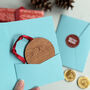 Wooden Personalised Cat Nose Christmas Tree Bauble, thumbnail 3 of 8