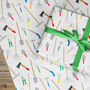 Gardening Tools Wrapping Paper, thumbnail 2 of 3
