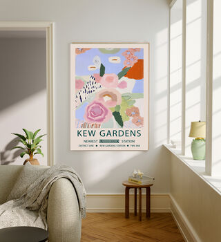 Kew Gardens Pastel Art Print, 3 of 4