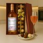 Personalised Rosé Wine And Truffles Gift Set With Any Name And Message, thumbnail 1 of 4