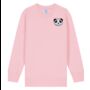 Childrens Organic Cotton Embroidered Panda Sweatshirt, thumbnail 5 of 11