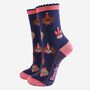 Women's Bamboo Socks Gift Box Winter Dogs, thumbnail 3 of 4