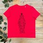 Christmas Tree Bear, Organic Women's T Shirts, thumbnail 1 of 3