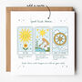 Good Luck Card With Positive Tarot Cards, thumbnail 1 of 4