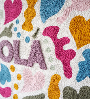 Hola Fabric Wall Art For Your Home, 2 of 4