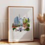 Colliers Wood London Print, thumbnail 2 of 9