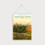 Hampstead Heath London Skyline Travel Poster Art Print, thumbnail 6 of 8