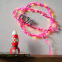 Large Personalised Pom Pom Fairy Light Planet, thumbnail 2 of 3