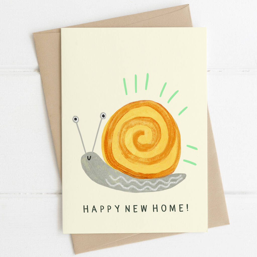 Snail New Home Card, 1 of 3