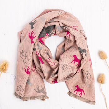 Horse Winter Scarf, 2 of 7