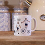 North London Whites Players Mugs, thumbnail 1 of 6